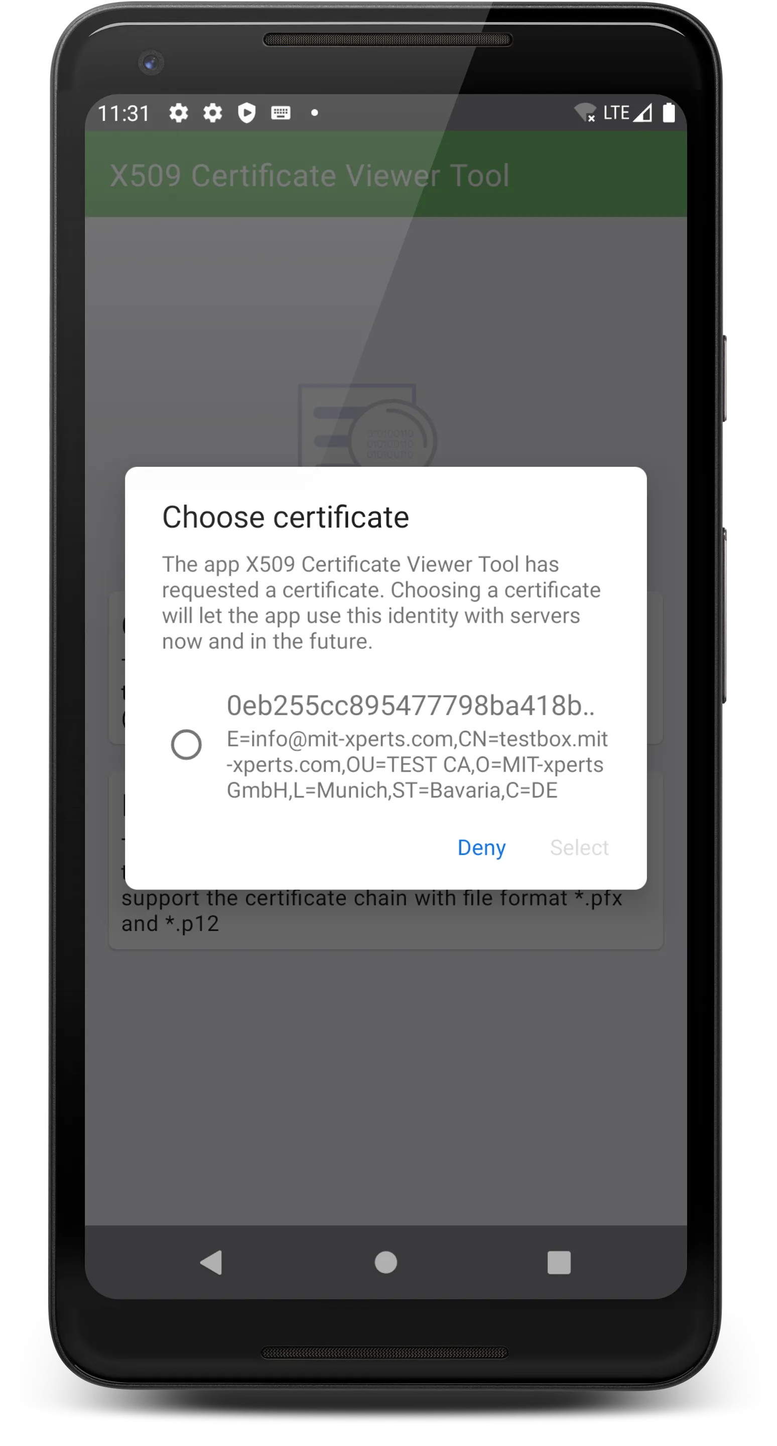 X509 Certificate Viewer Tool | Indus Appstore | Screenshot