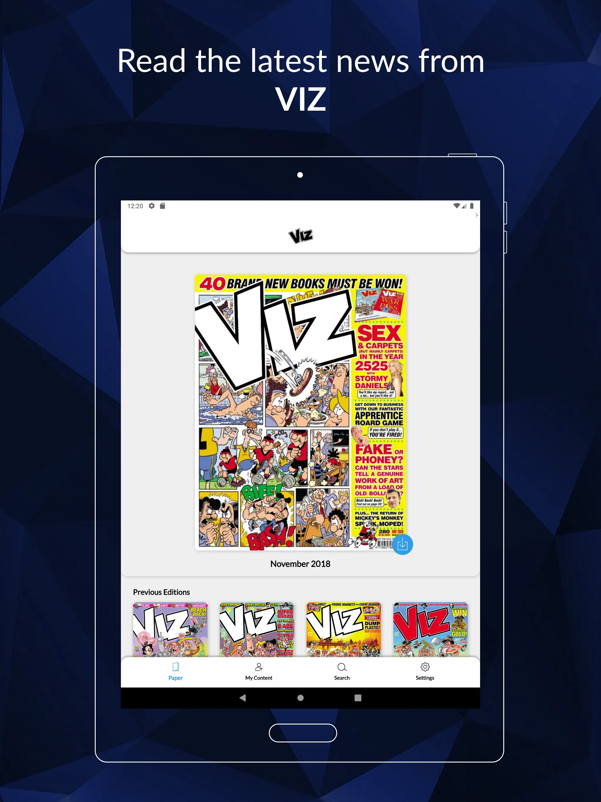 Viz Magazine | Indus Appstore | Screenshot