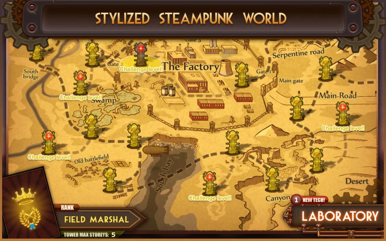 Steampunk Tower | Indus Appstore | Screenshot