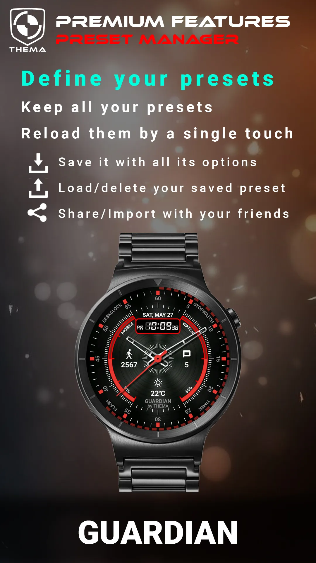 Guardian Watch Face | Indus Appstore | Screenshot