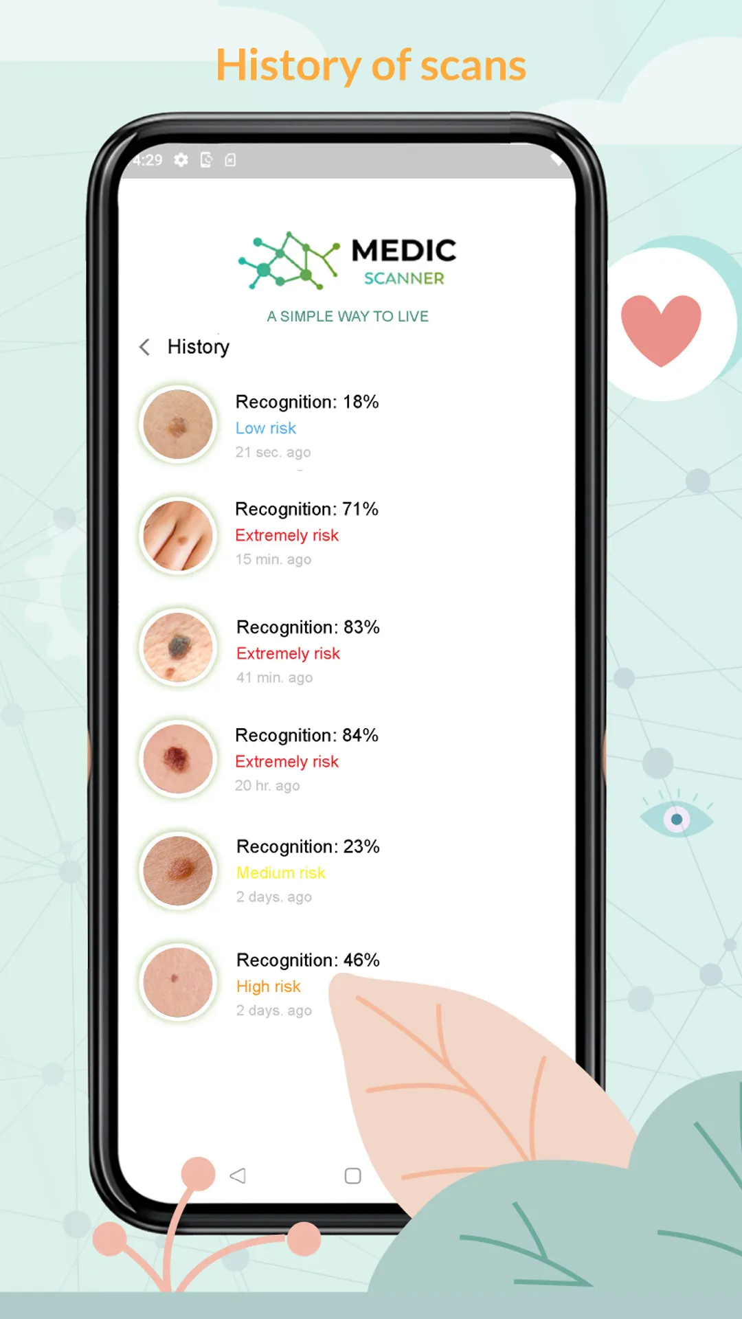 Medic Scanner - skin analyze | Indus Appstore | Screenshot