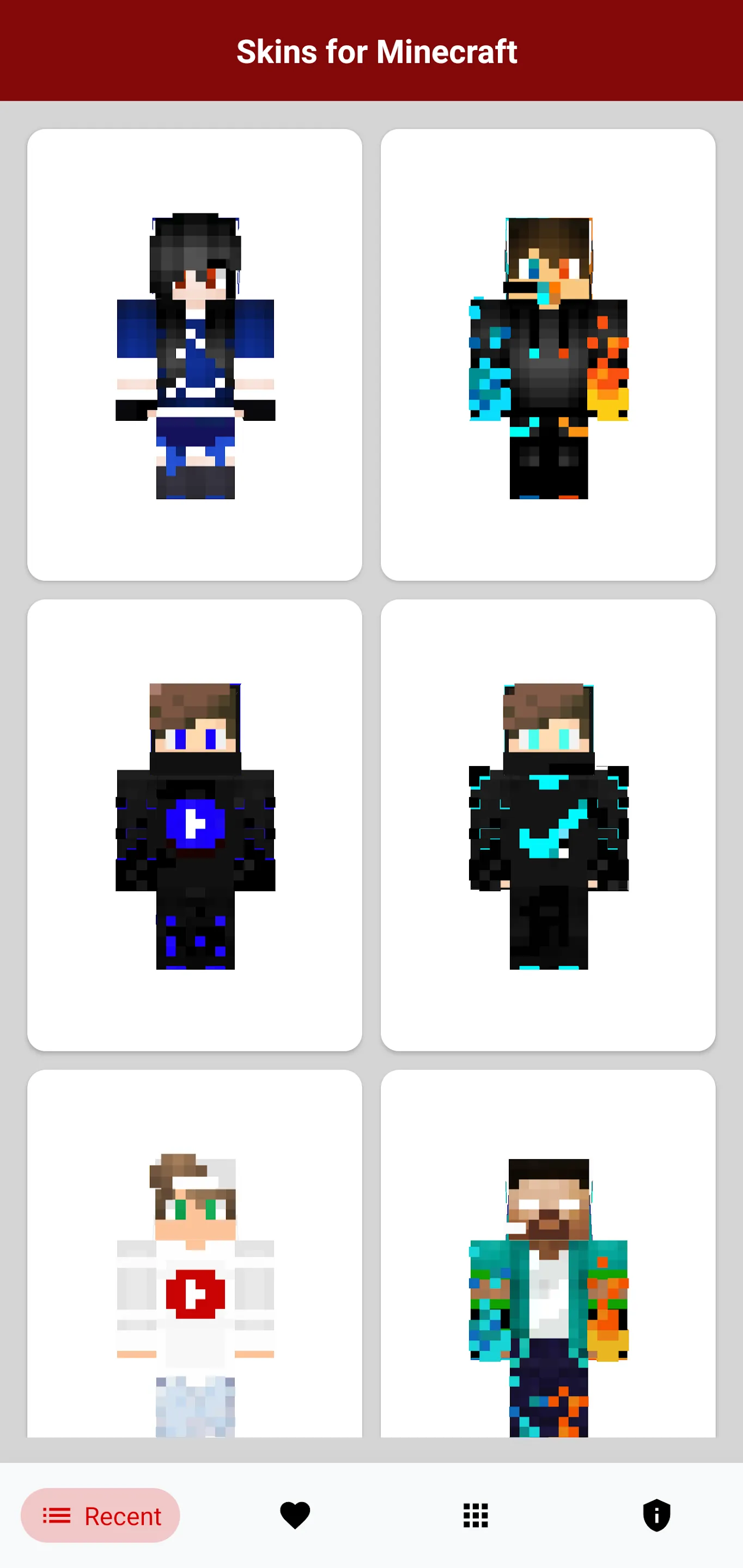 Youtubers Skins for Minecraft | Indus Appstore | Screenshot