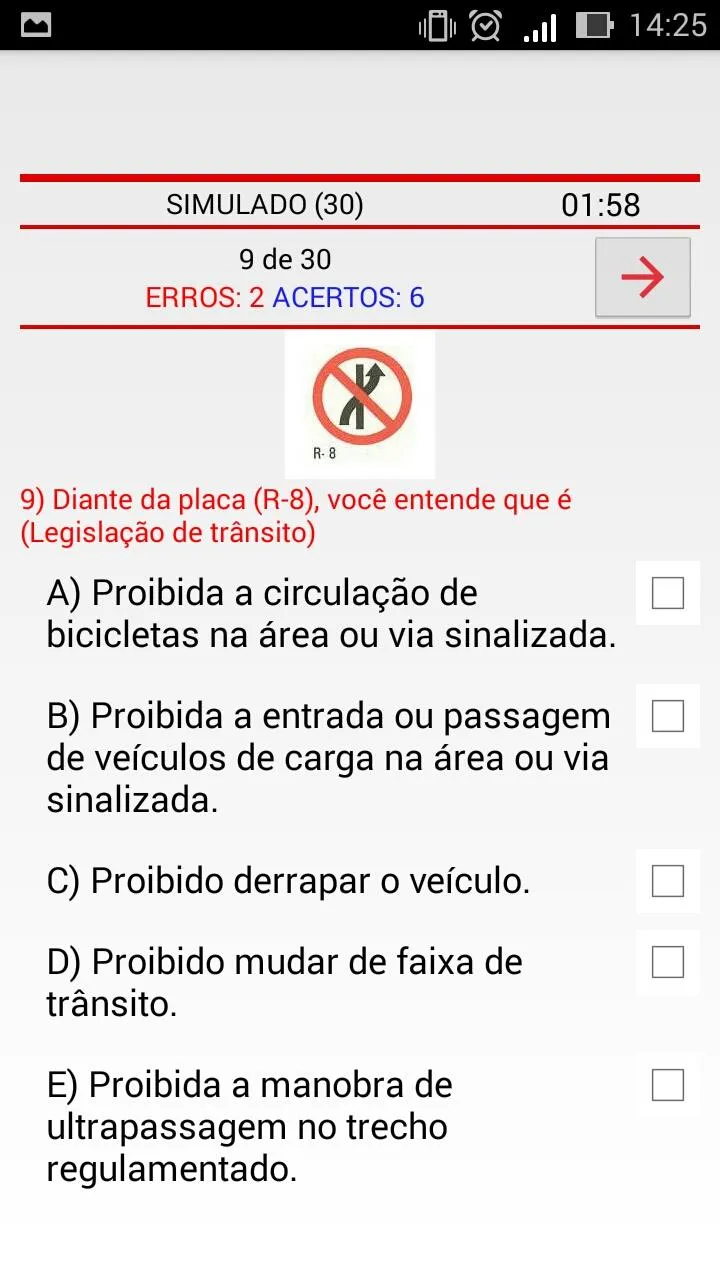 Simulado para CNH | Indus Appstore | Screenshot