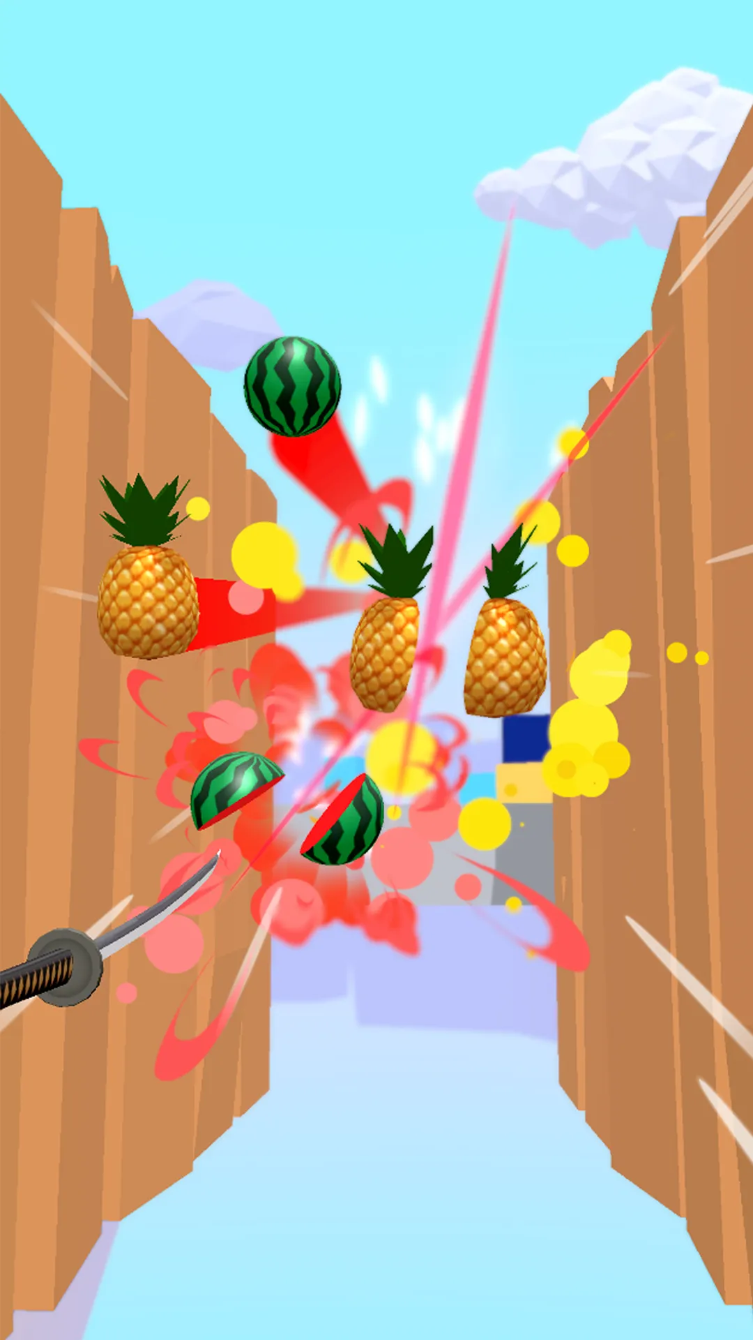 Samurai Slash - Run & Slice | Indus Appstore | Screenshot