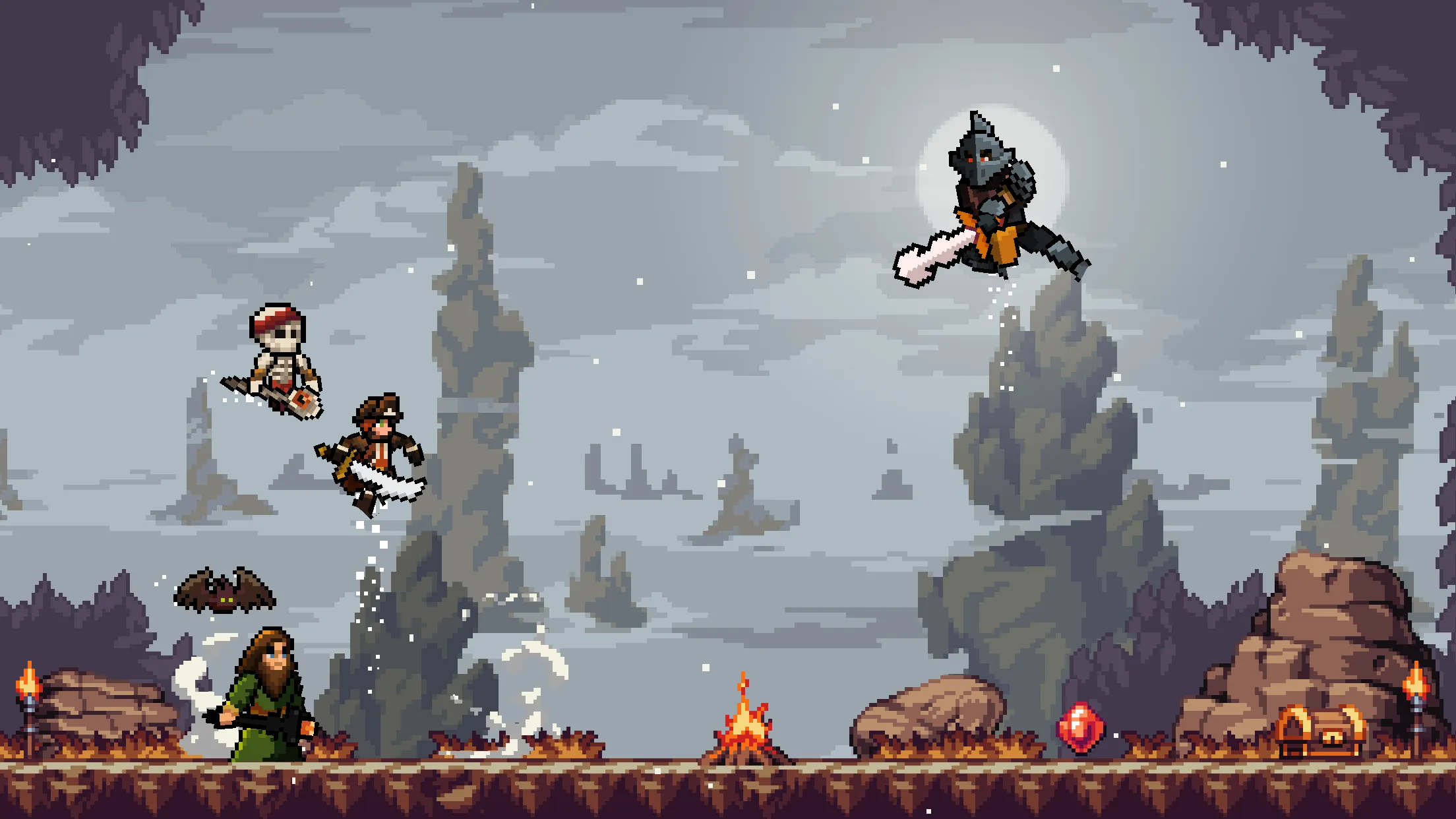 Apple Knight Action Platformer | Indus Appstore | Screenshot