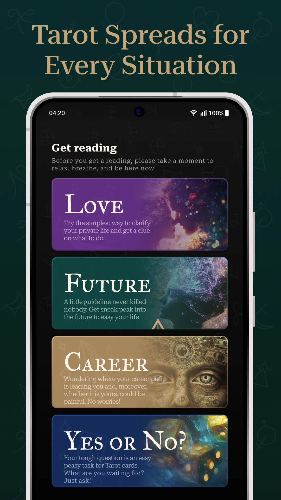 AI Daily Tarot Reading | Indus Appstore | Screenshot