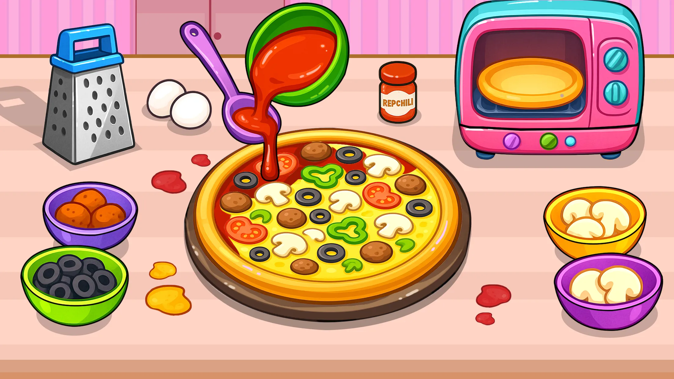 Kitchen Set Cooking and Baking | Indus Appstore | Screenshot