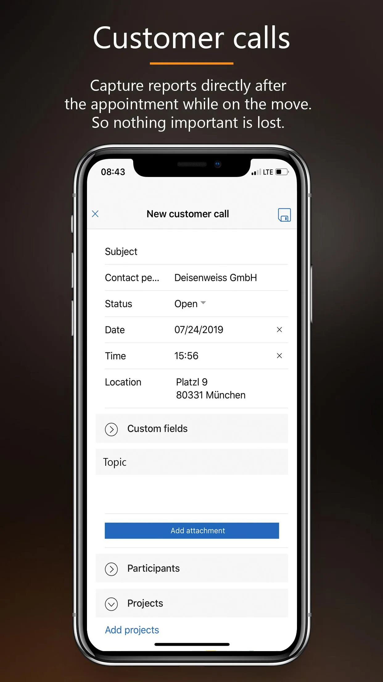 CRM goMobile Pro | Indus Appstore | Screenshot