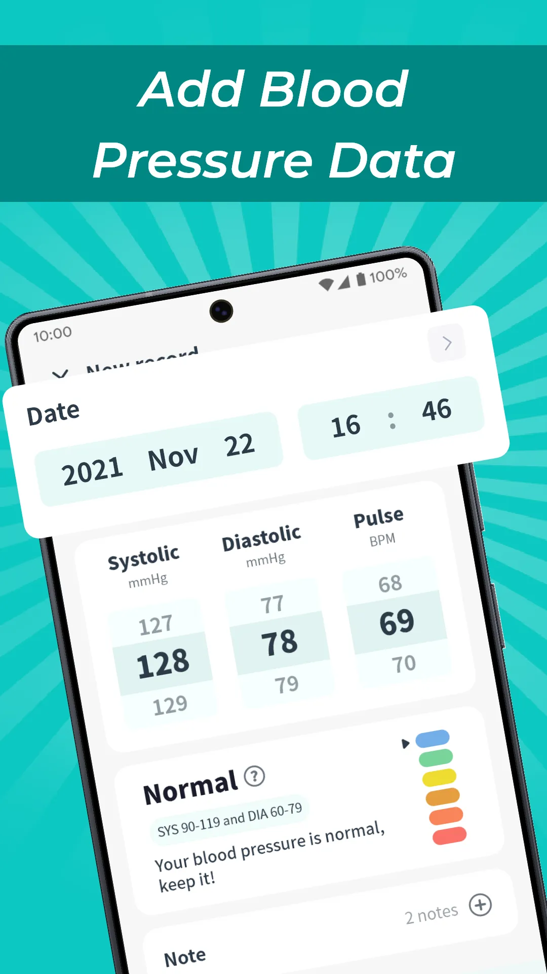 Blood Pressure Plan | Indus Appstore | Screenshot