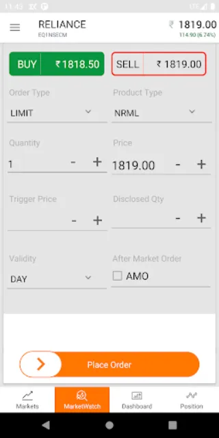 IMSL Mobile: Invest. Trade. | Indus Appstore | Screenshot