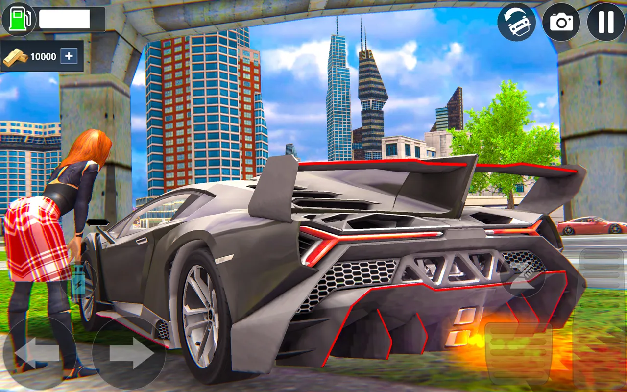 Flying Taxi Simulator Car Game | Indus Appstore | Screenshot