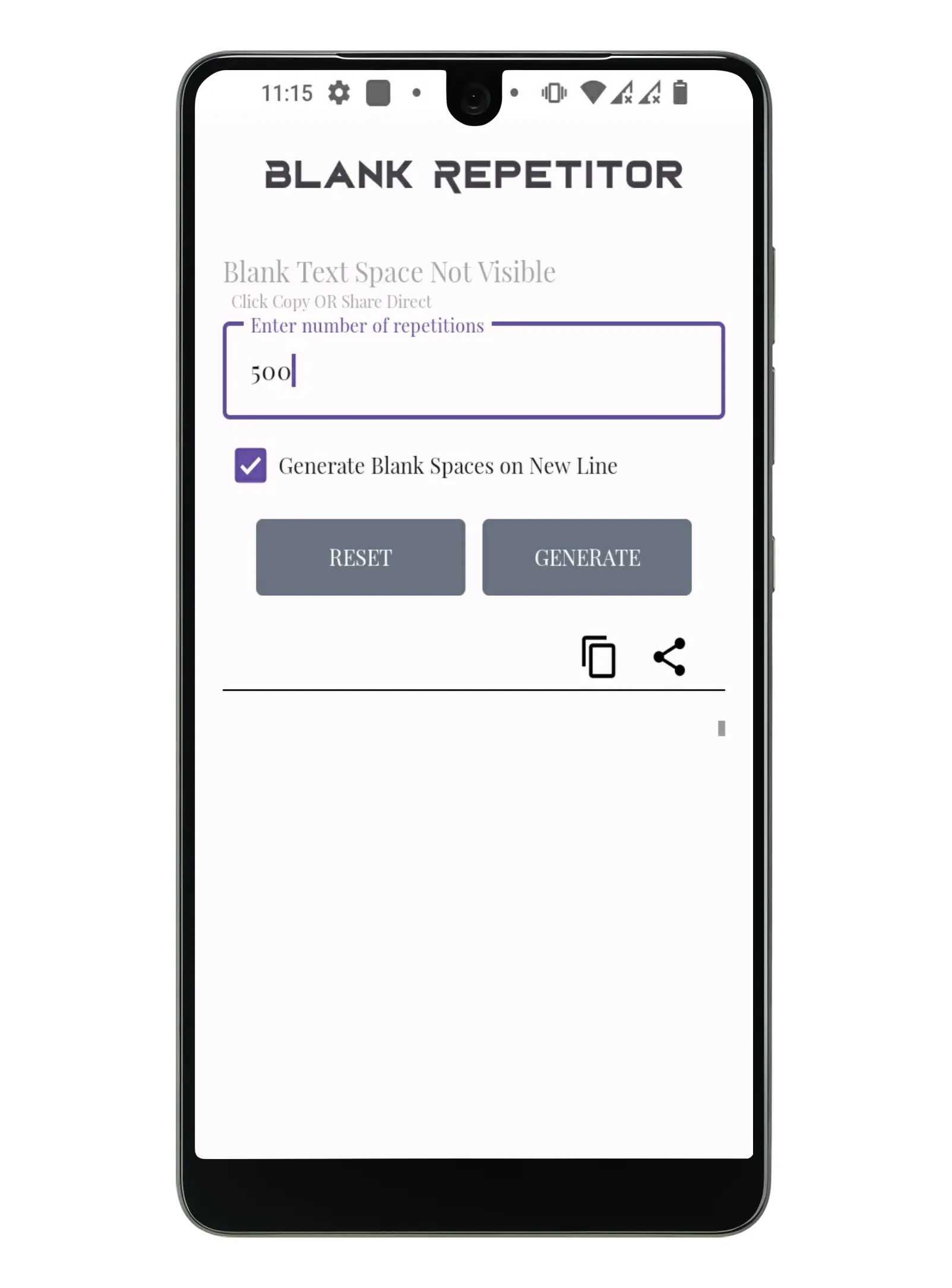 Text Repeater- Repeat Text 20K | Indus Appstore | Screenshot