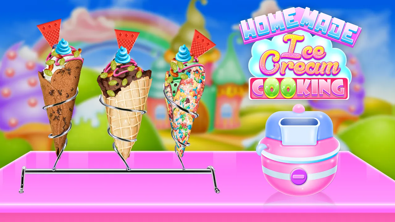 Homemade Ice Cream Cooking | Indus Appstore | Screenshot