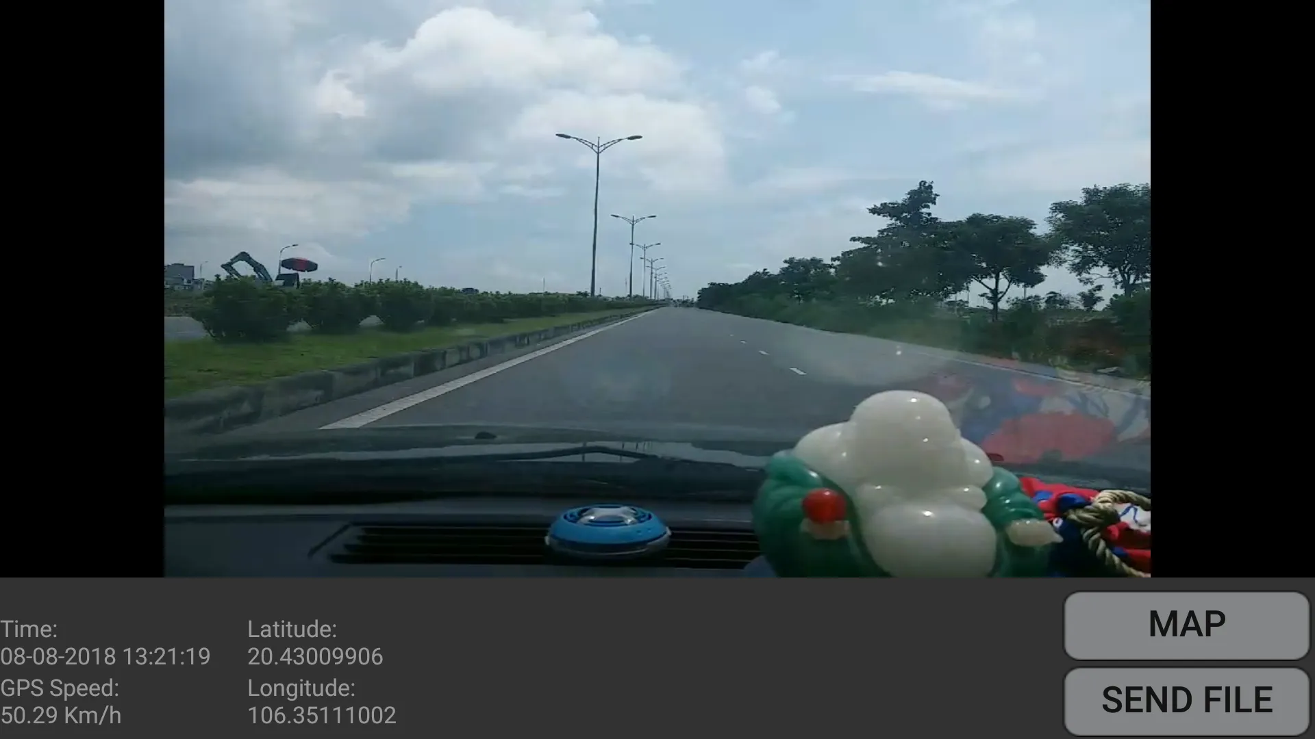 Dashcam Demo | Indus Appstore | Screenshot