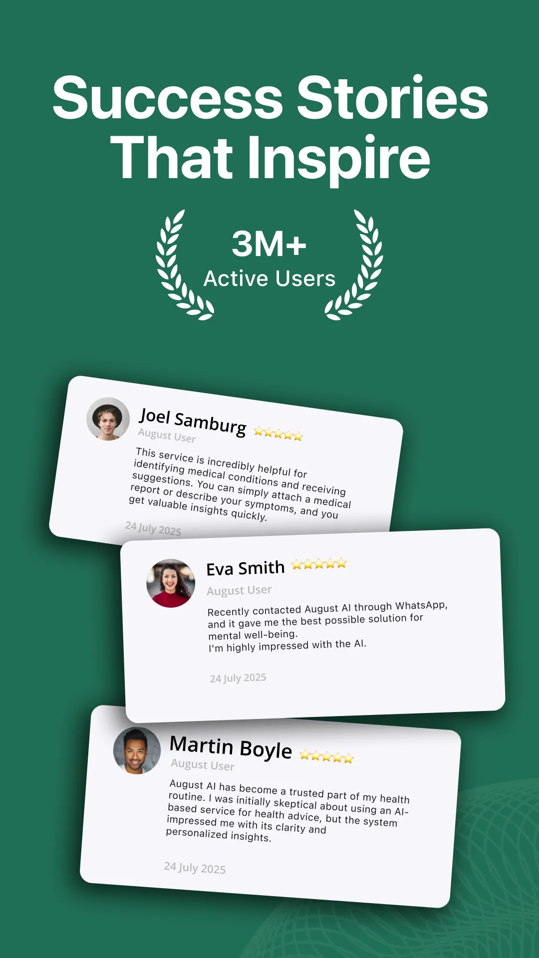 August, Your 24/7 Health AI | Indus Appstore | Screenshot