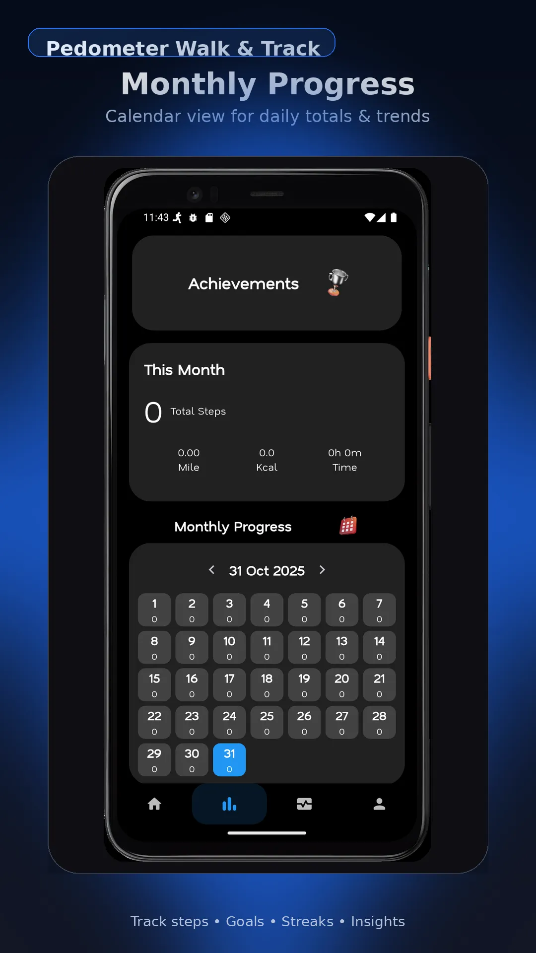 Pedometer Walk & Track | Indus Appstore | Screenshot