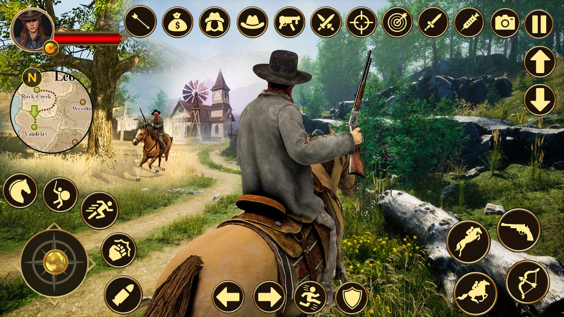 West Cowboy Games Horse Riding | Indus Appstore | Screenshot