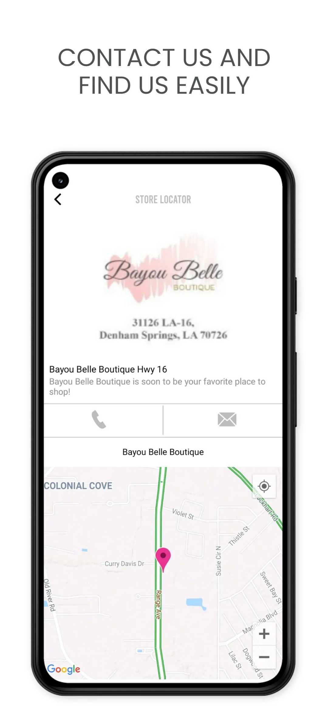 Bayou Belle Boutique | Indus Appstore | Screenshot