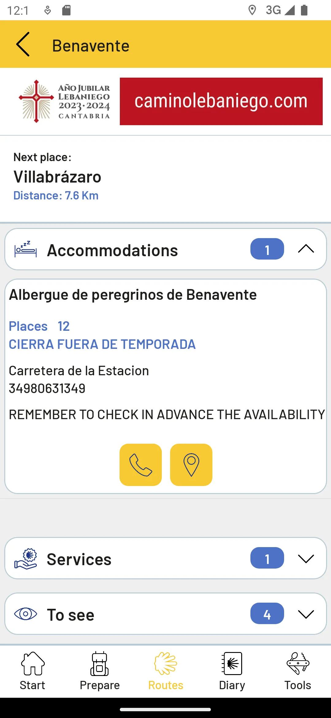 Camino Assist Pilgrim Santiago | Indus Appstore | Screenshot