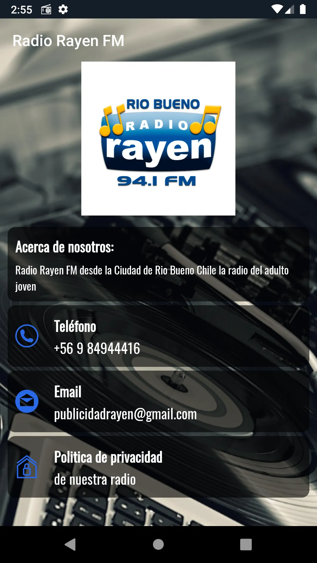 Radio Rayen FM | Indus Appstore | Screenshot