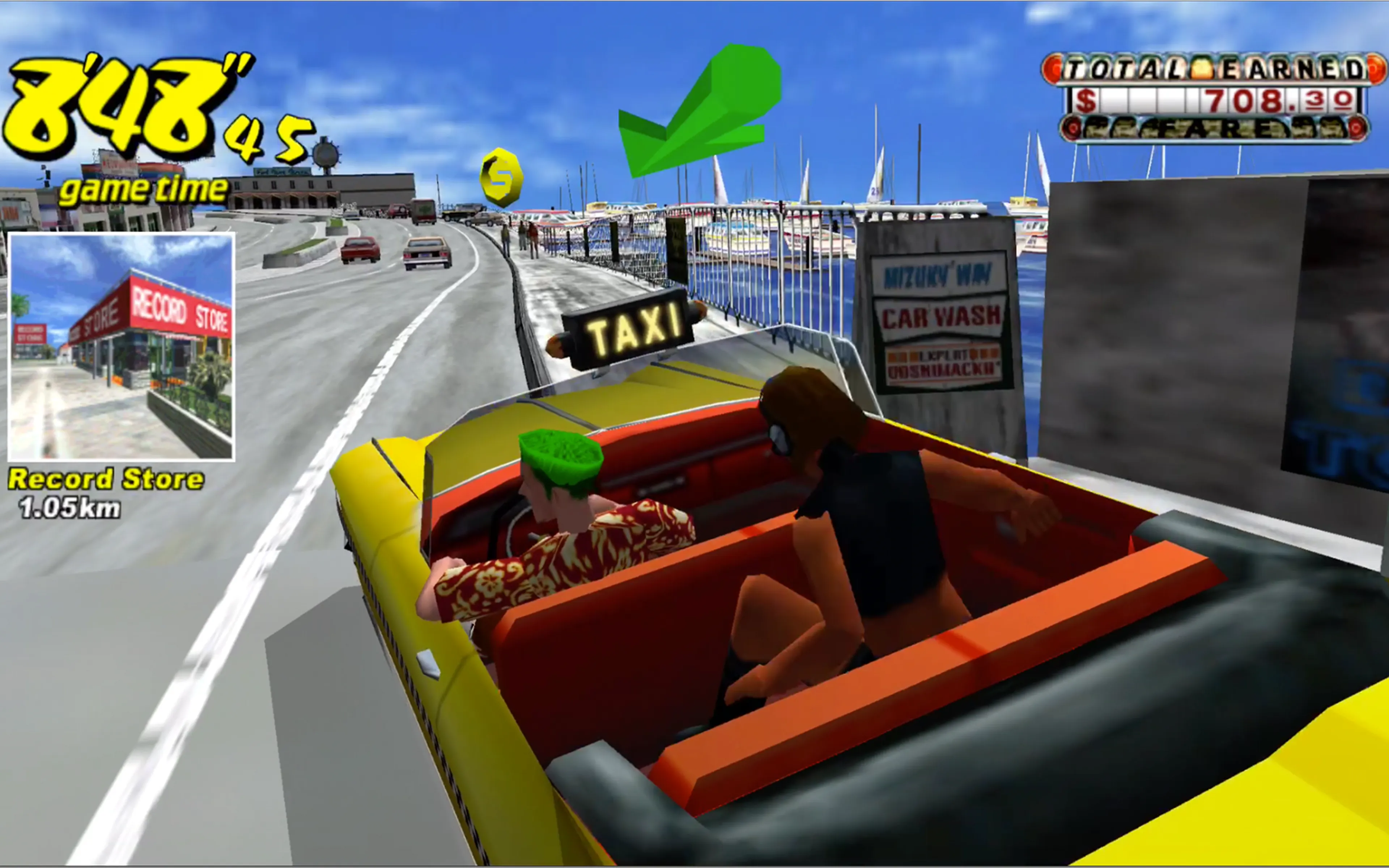 Crazy Taxi Classic | Indus Appstore | Screenshot