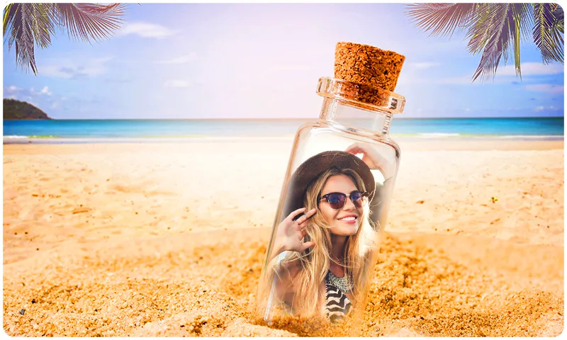 Bottle Photo Frames | Indus Appstore | Screenshot