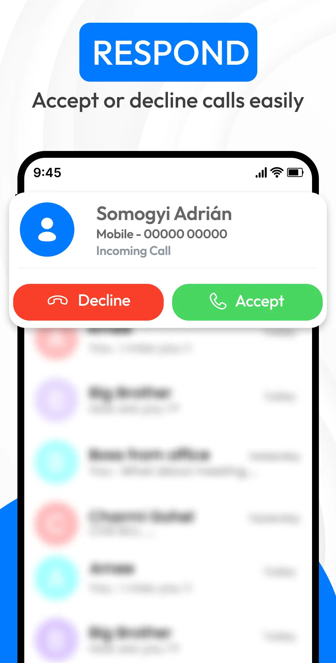 Contacts - Phone Call Home | Indus Appstore | Screenshot