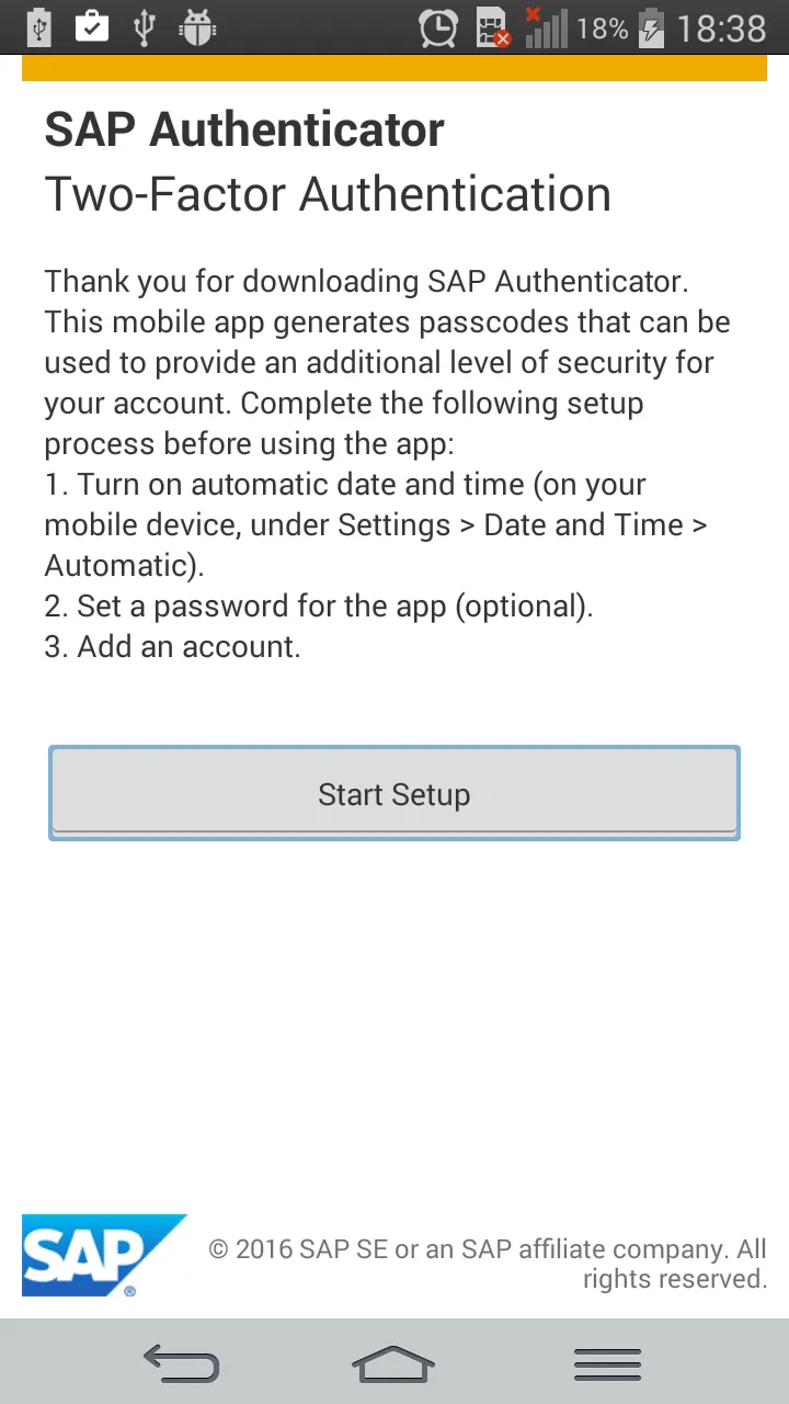 SAP Authenticator | Indus Appstore | Screenshot