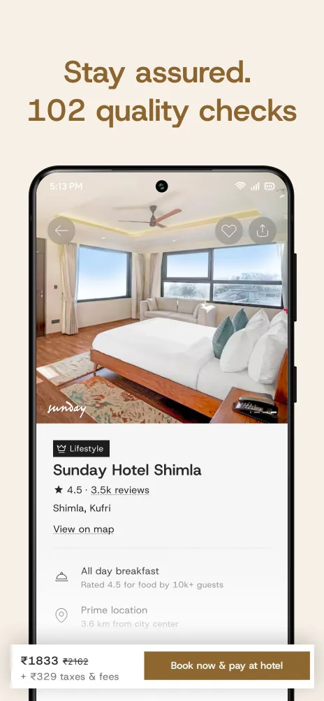 CheckIn - Premium Hotel Brand | Indus Appstore | Screenshot