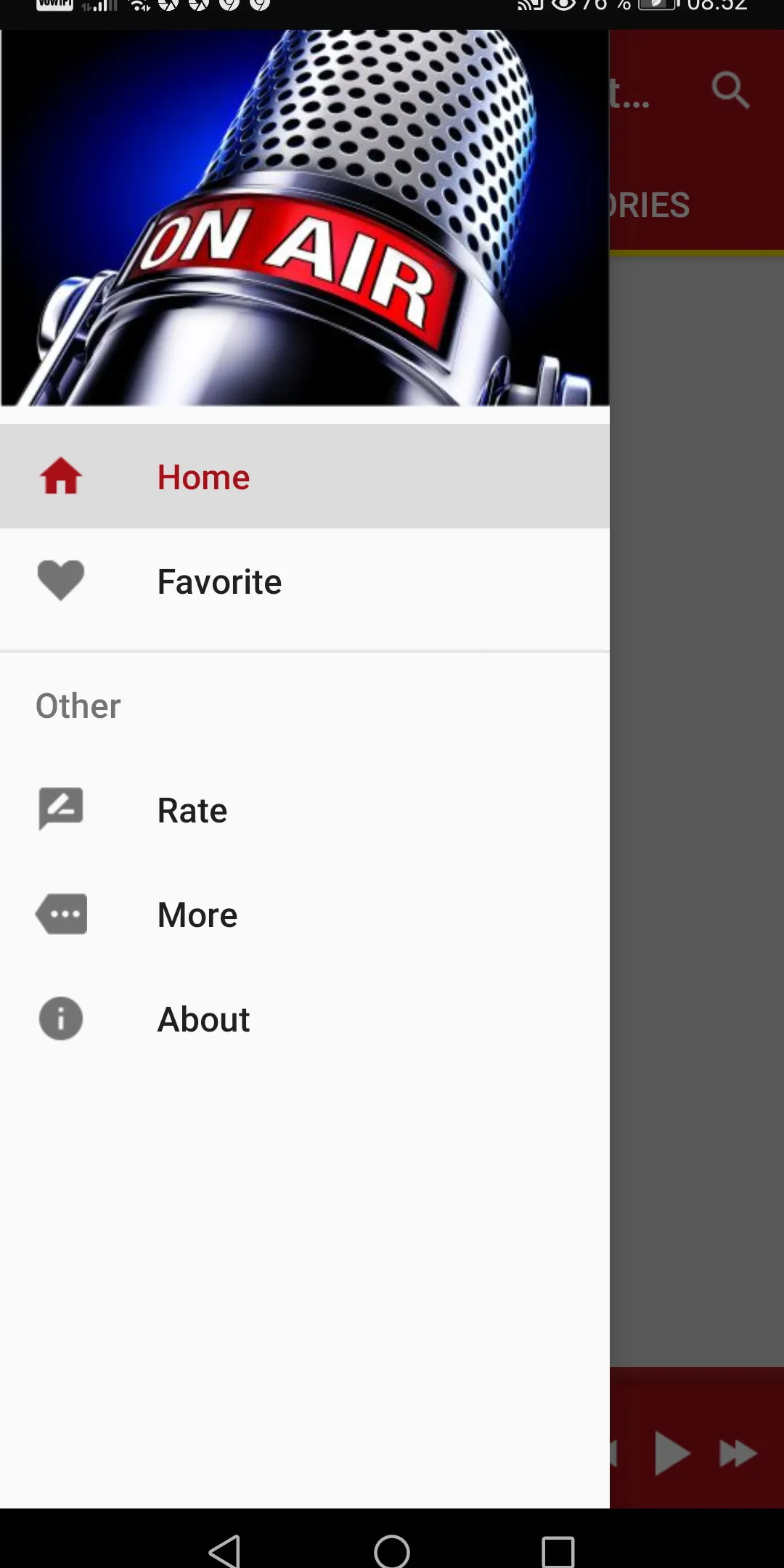 USA Rock Music Radio Stations | Indus Appstore | Screenshot