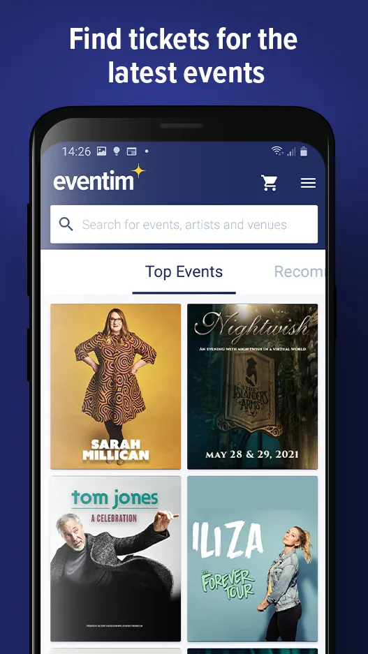 EVENTIM UK | Event Tickets | Indus Appstore | Screenshot