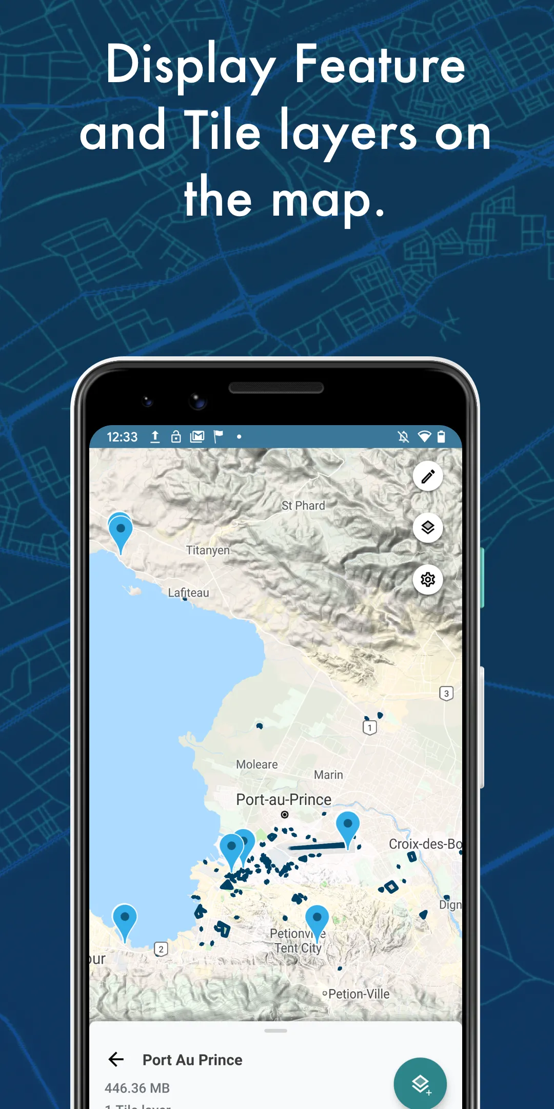 MapCache by NGA | Indus Appstore | Screenshot