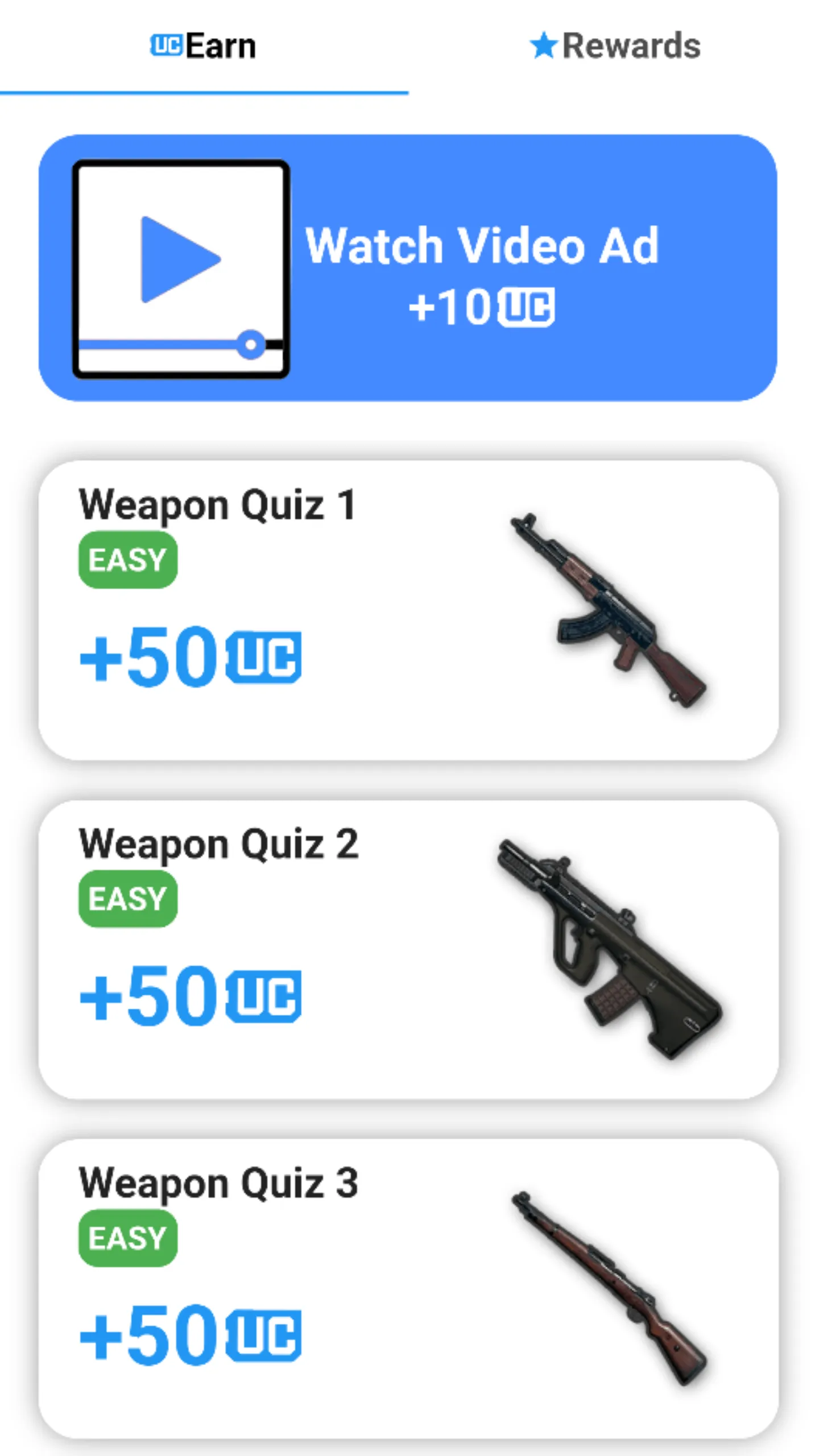 UC Reward Quiz - Earn UC | Indus Appstore | Screenshot