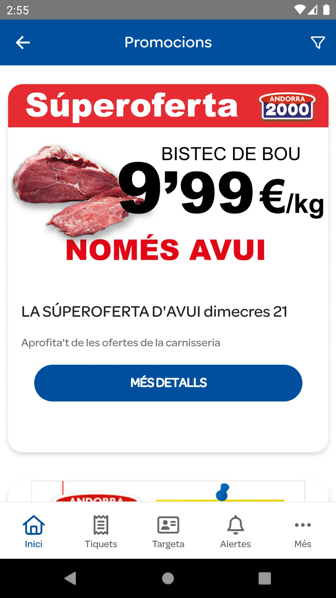 Carrefour Andorra 2000 | Indus Appstore | Screenshot