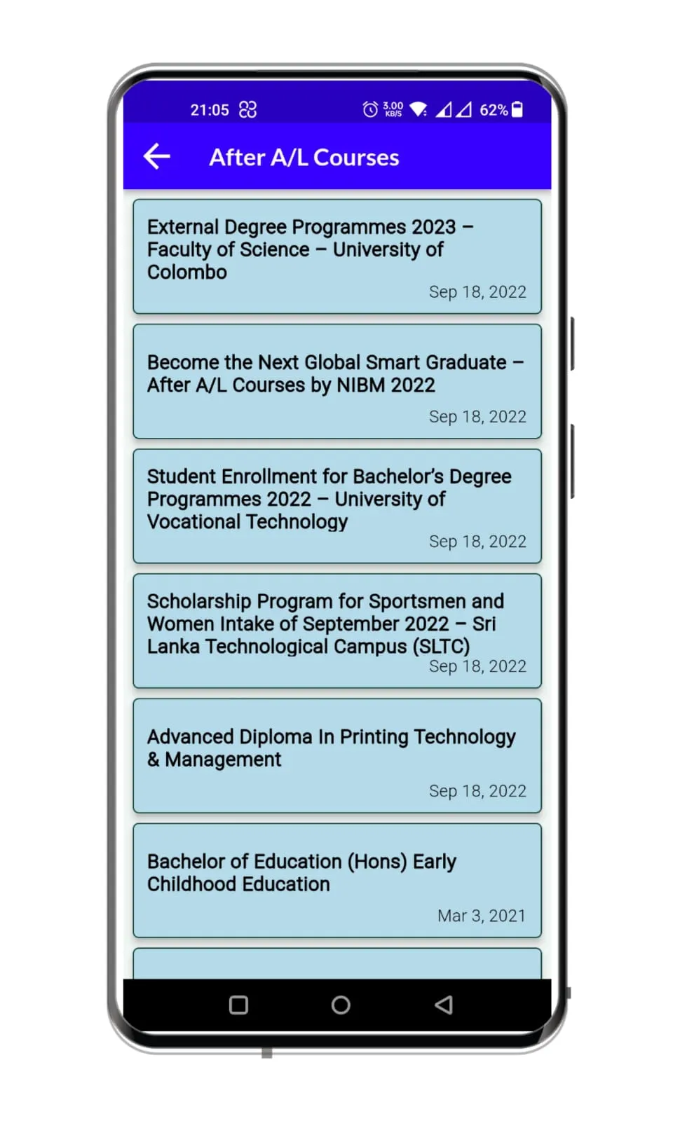 A/l Exam Results-උසස්පෙළ | Indus Appstore | Screenshot