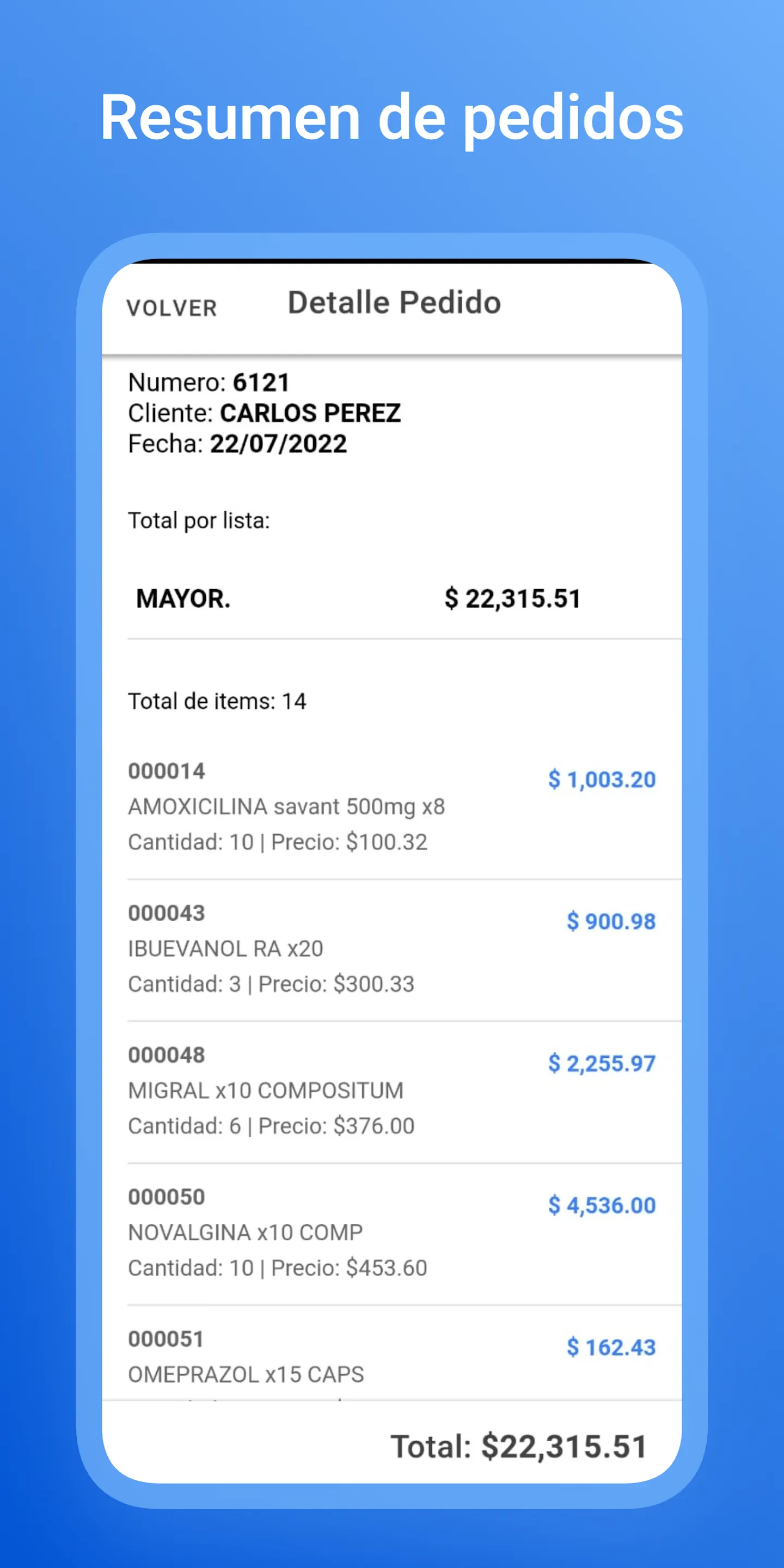 Gestión Preventa | Indus Appstore | Screenshot