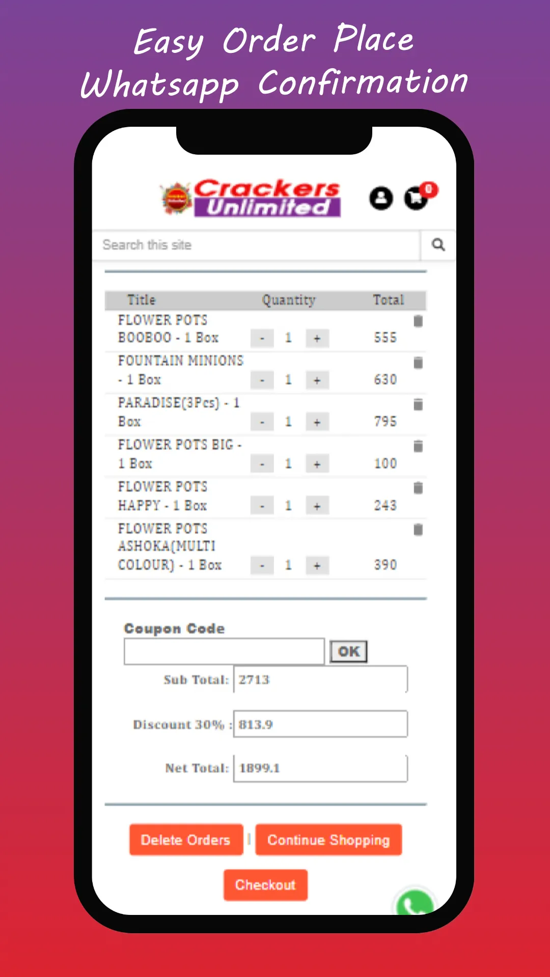 Crackers Unlimited | Indus Appstore | Screenshot