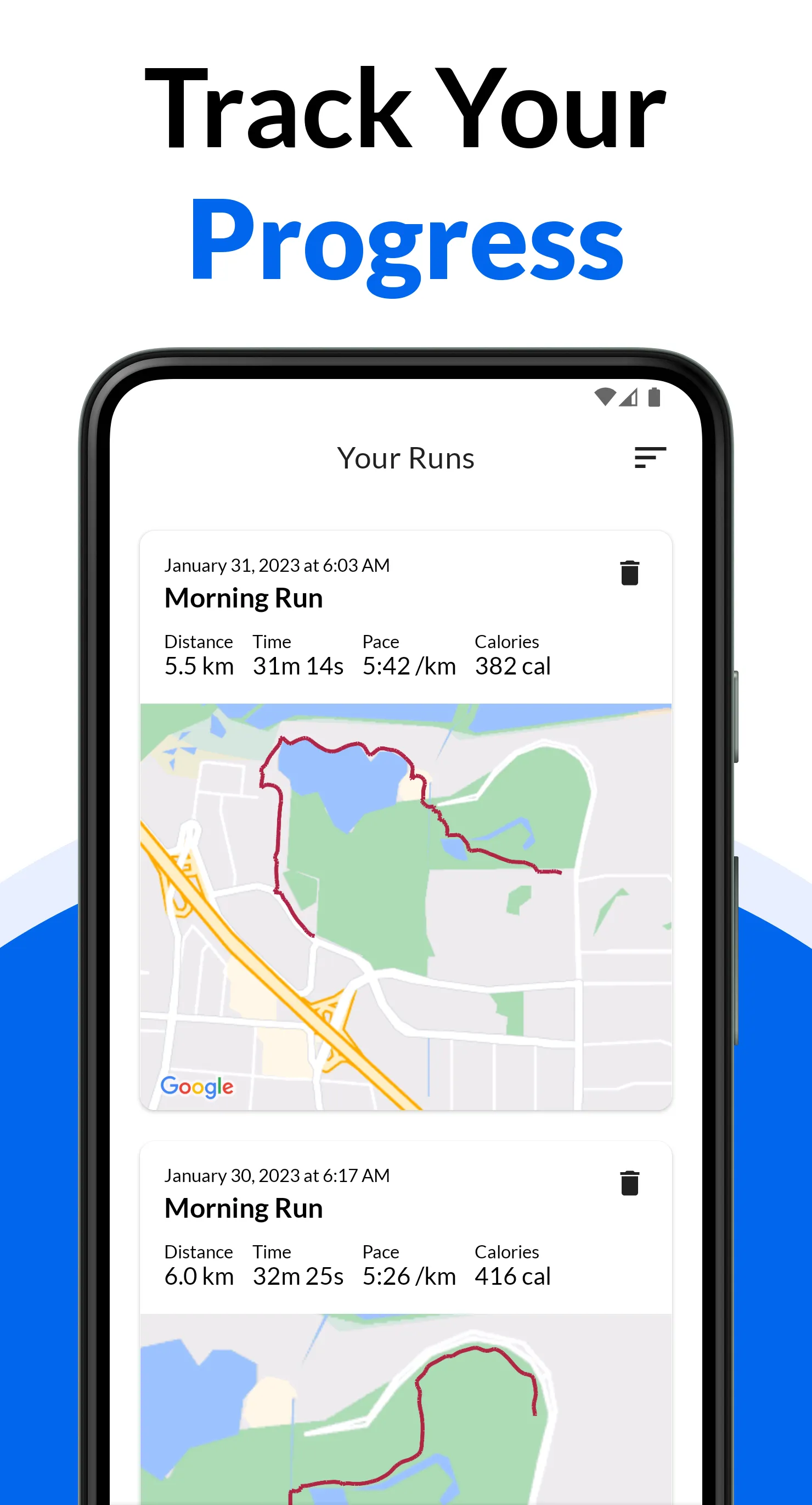 Running Tracker - GPS Run App | Indus Appstore | Screenshot