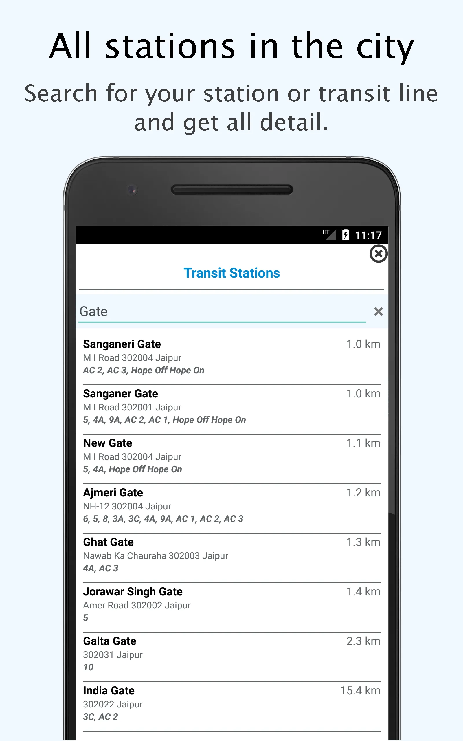 Jaipur Transit: Metro and Bus | Indus Appstore | Screenshot