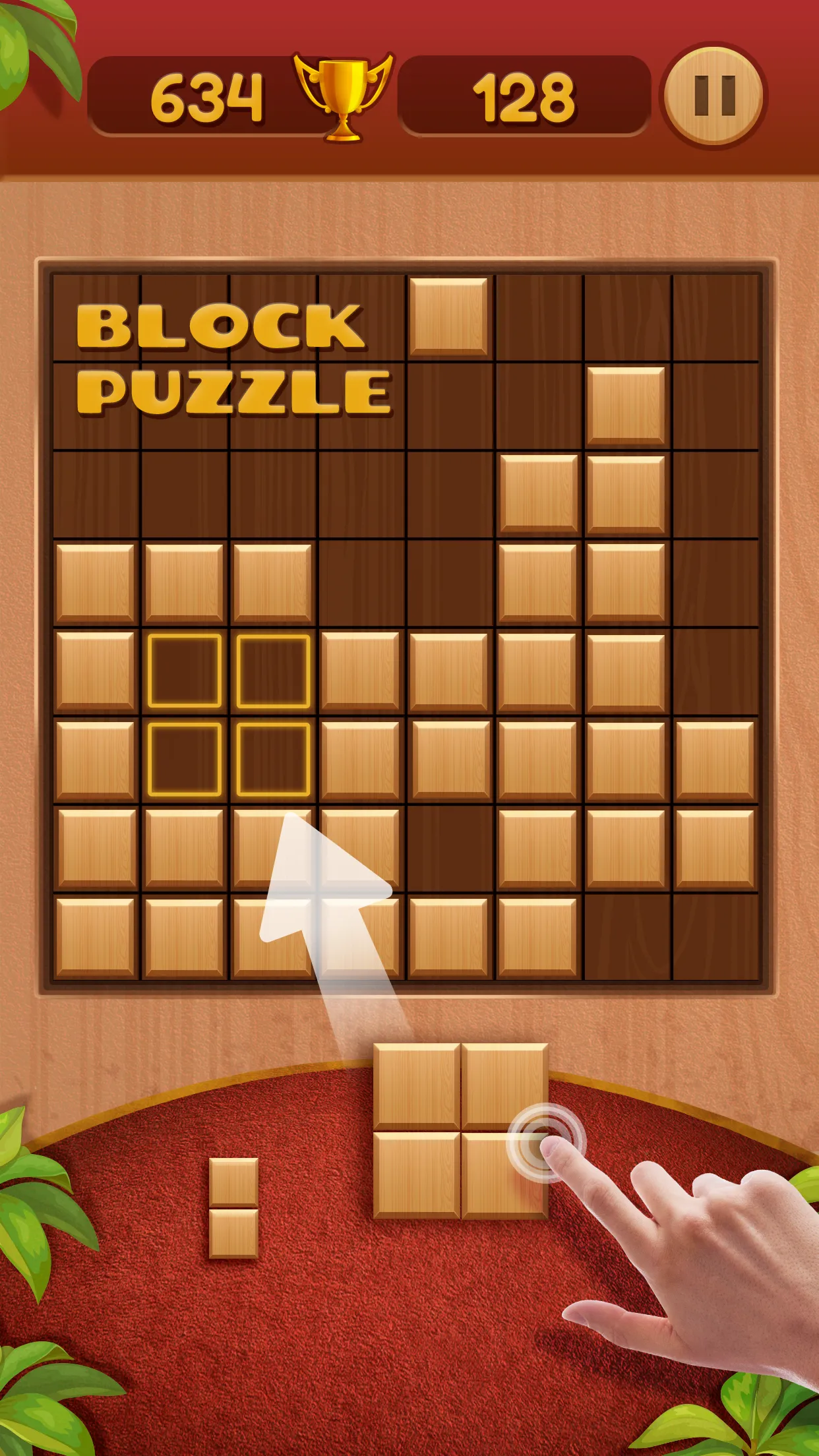 Block Puzzle Wood | Indus Appstore | Screenshot