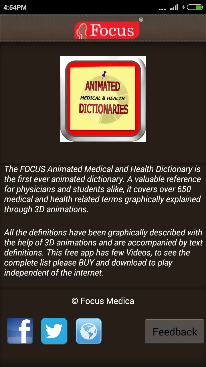 Animated Medical Dictionary | Indus Appstore | Screenshot