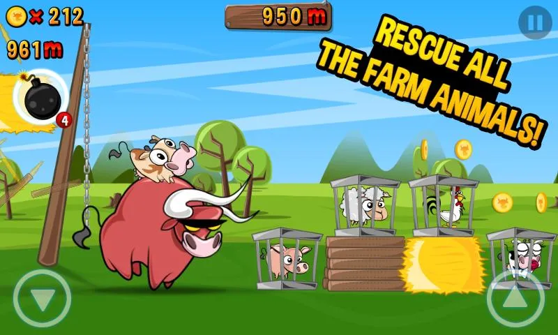 Run Cow Run | Indus Appstore | Screenshot