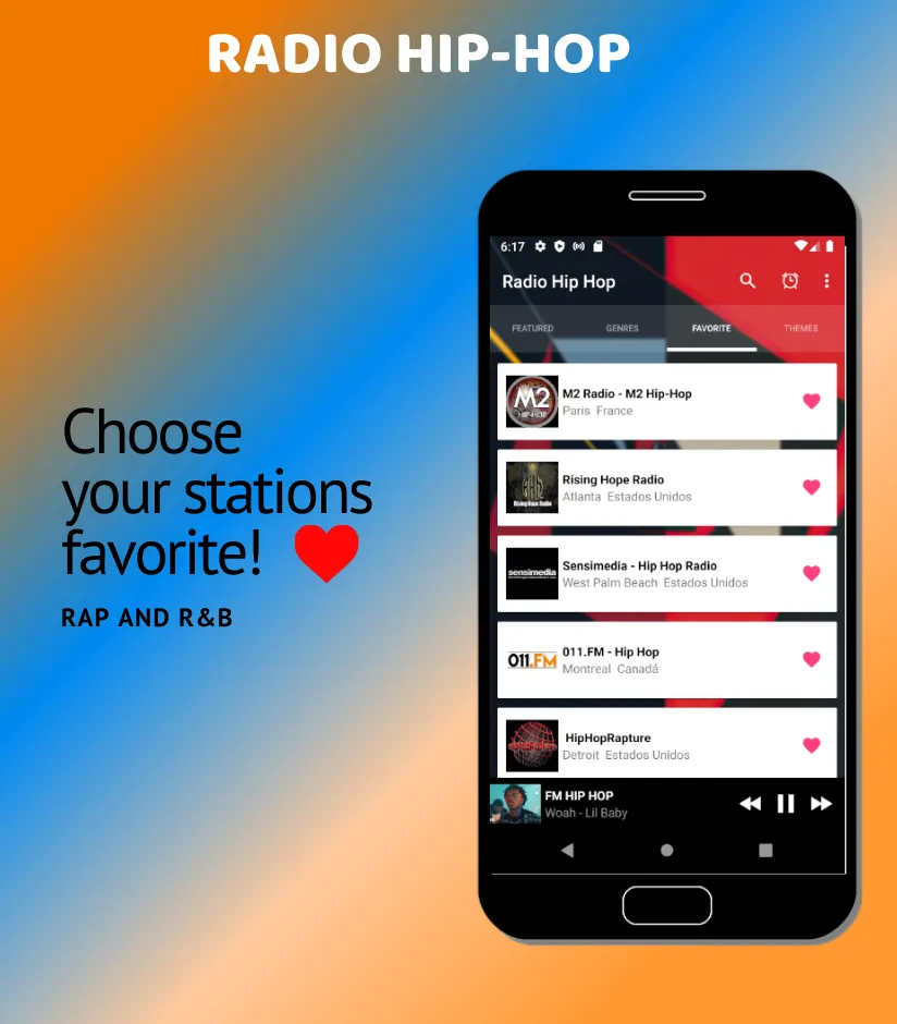 Radio Hip Hop | Indus Appstore | Screenshot