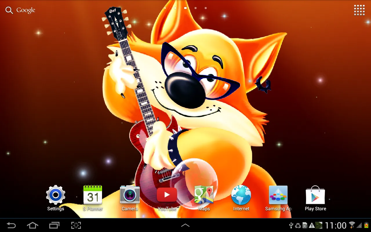 Cute Fox Live Wallpaper | Indus Appstore | Screenshot