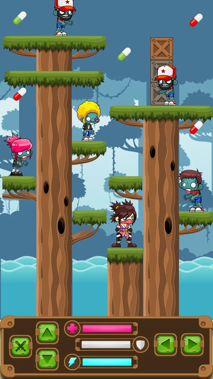 Minako vs Zombies | Indus Appstore | Screenshot