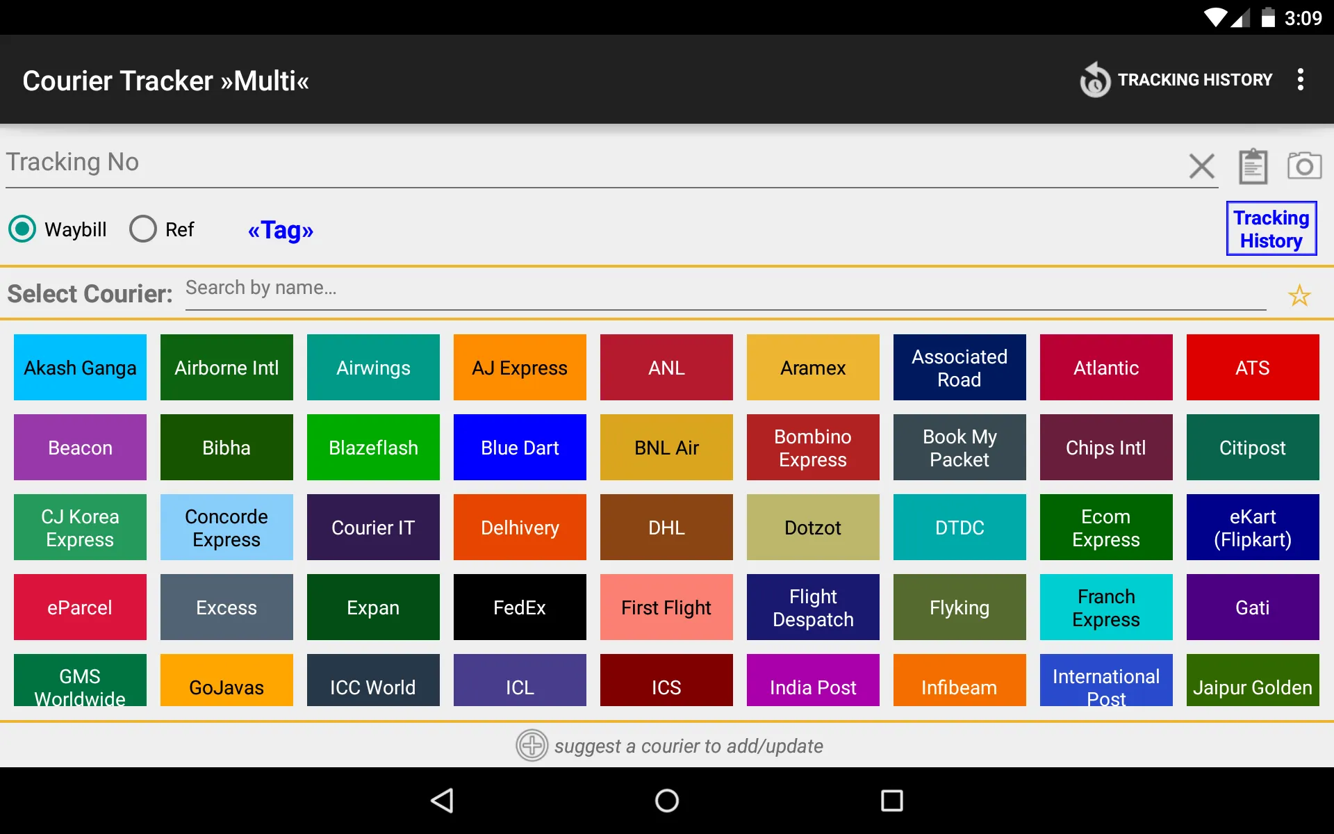 Courier Tracker Multi | Indus Appstore | Screenshot