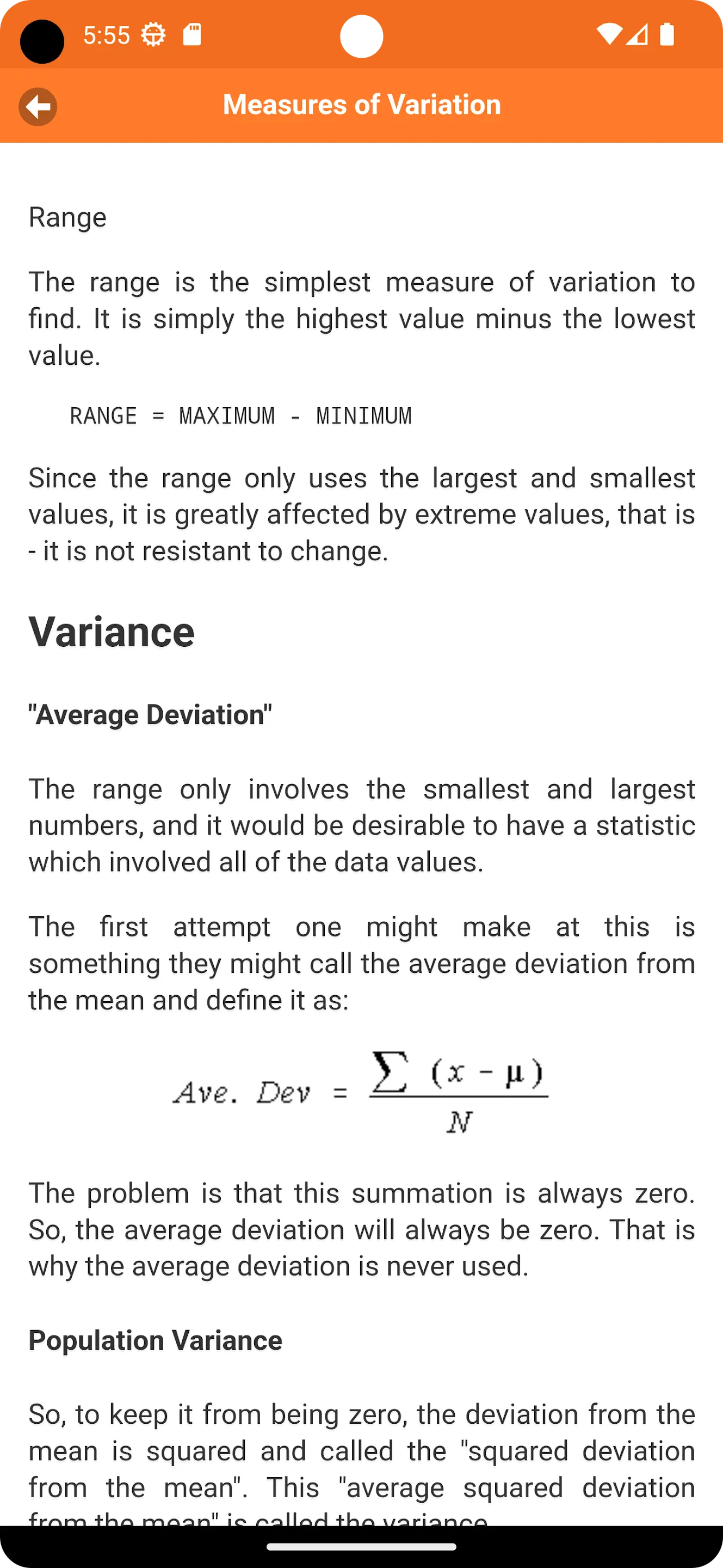 Probability and Statistics | Indus Appstore | Screenshot