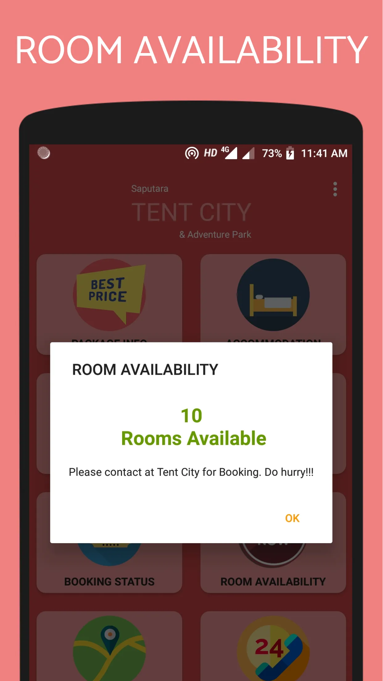 Hotel TENT CITY - Saputara Ind | Indus Appstore | Screenshot