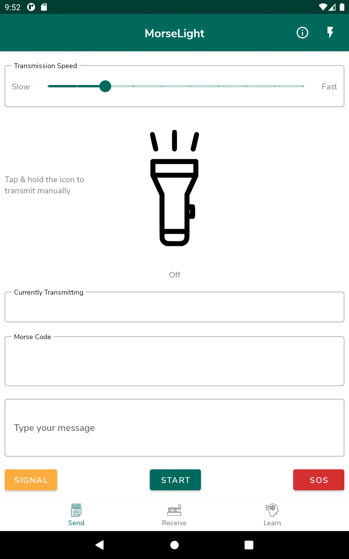 MorseLight - Learn Morse Code  | Indus Appstore | Screenshot