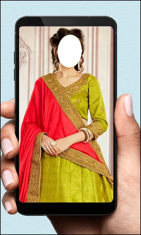 PartyWear Lehenga Choli Frames | Indus Appstore | Screenshot